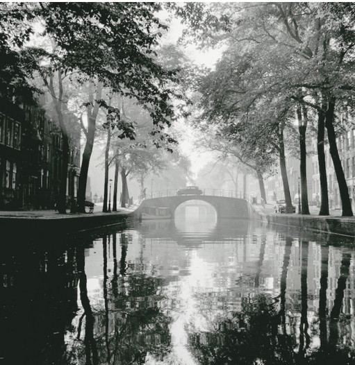 Henk Nieuwenhuijs (1913-2007) Ámsterdam, Reguliersgracht, jaren vijftig