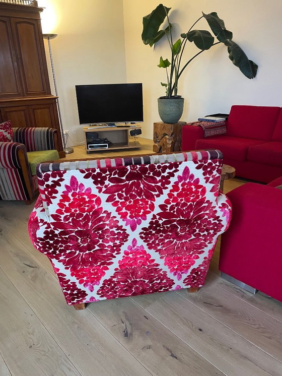 Image 1 of 2 sedie di design con tessuto Tricia Guild