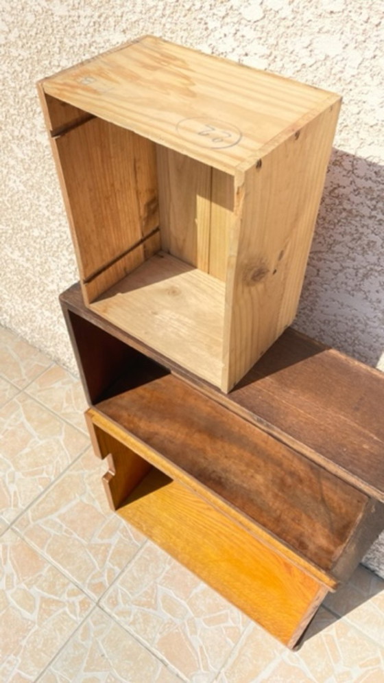 Scaffale Vintage con Cassetti in Rovere Massiccio – Credenze, Wood (photo 23 of 30)