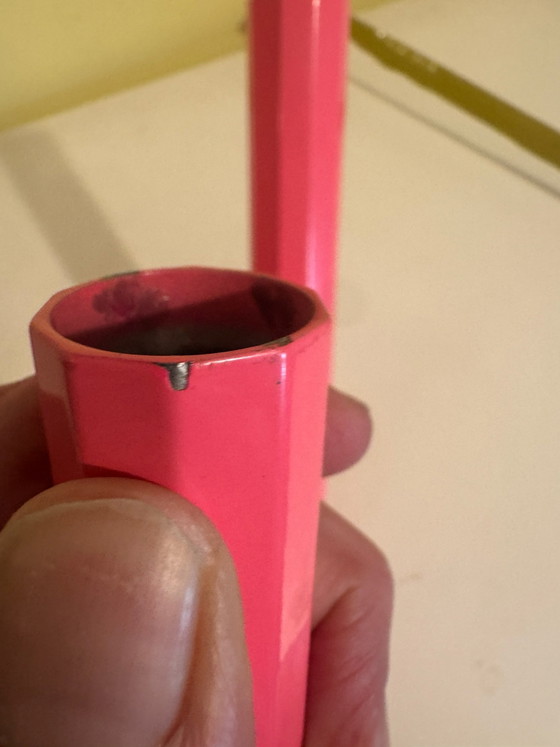 IKEA PS 2017 Hot Pink 3-Arm Candle Holder – Henrik Preutz – Metal (photo 6 of 6)