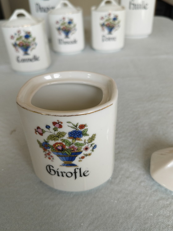 Image 1 of Set of spice jars/bottles 'Baudour'