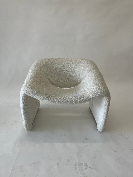 Sedia di design poltrona bouclé – Poltrone, Lana (photo 2 of 10)