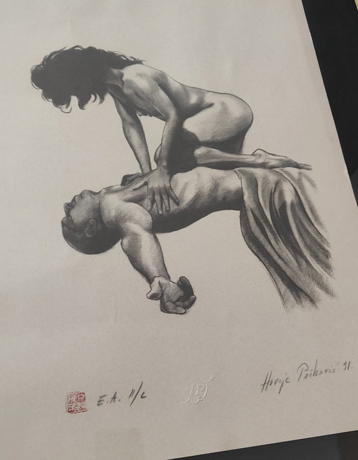 Original art print Hrvoje Puškarić (1991)