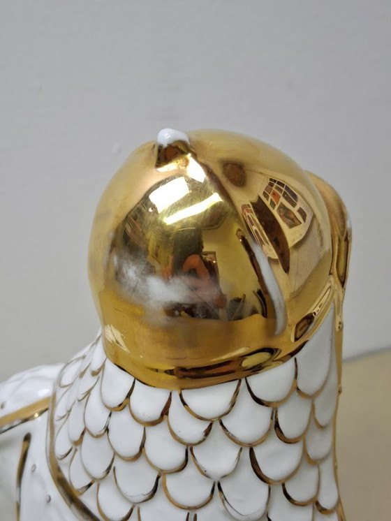 Image 1 of Escultura de cerámica samurai sentado - Italia 1970