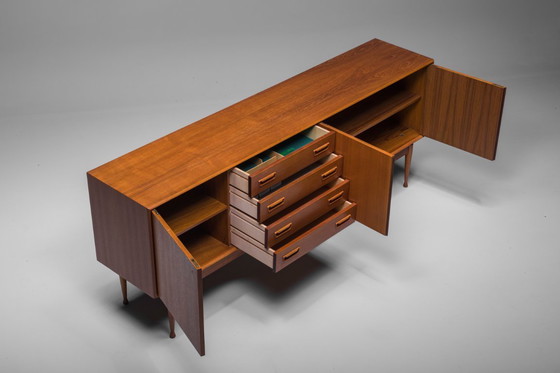 Image 1 of Credenza danese in teak di Gunnar Nielsen per Tibergaard, 1960