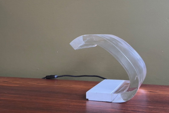 Image 1 of Acrilica" table lamp by Joe and Gianni Colombo for OLUCE