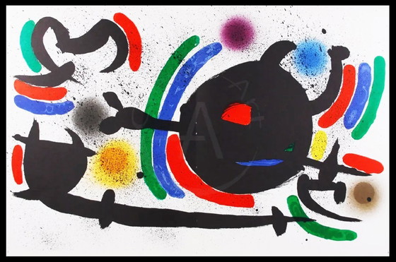 Image 1 of Miró, Joan - Litografia Original X - Wvz: Mourlot 866 - Kleurenlitho