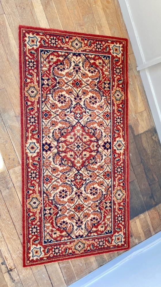 Image 1 of Vintage tapijt van zuivere scheerwol