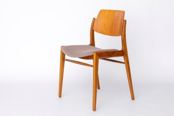 Image 1 of 4 Mid Century Teak-Esszimmerstühle, Hartmut Lohmeyer für Wilkhahn, 1960er Jahre
