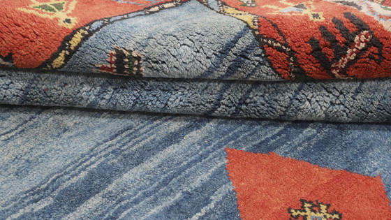 Image 1 of Original Persian carpet Gabbeh Ghashghai oriental carpet 296 cm x 230 cm old natural