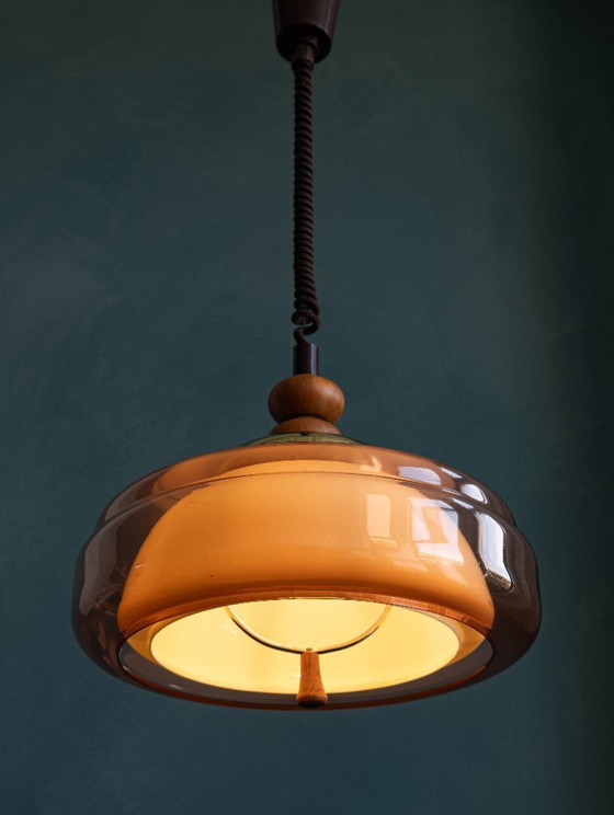 Image 1 of Herda Lampe suspendue Space Age Design