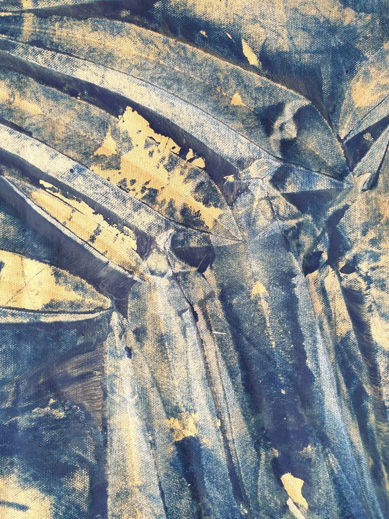 Jürgen Angeler - Blue Golden Seahorse – Paintings & Drawings, Canvas (photo 27 of 30)