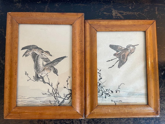 Image 1 of Kono Bairei xilografía japonesa (1844 - 1895)