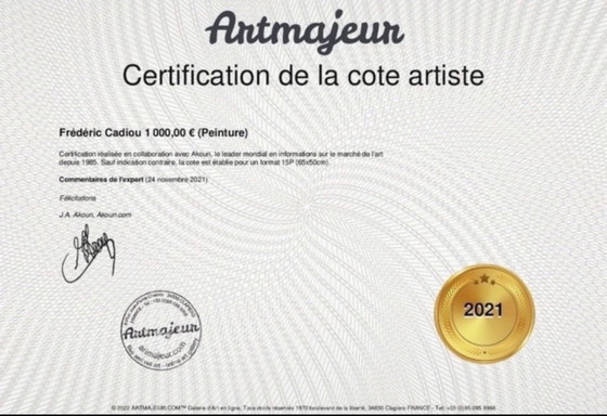 Image 1 of Acryl auf Leinwand. Größe 40x30cm