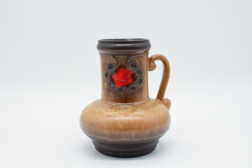 Strehla vaas DDR Fat Lava