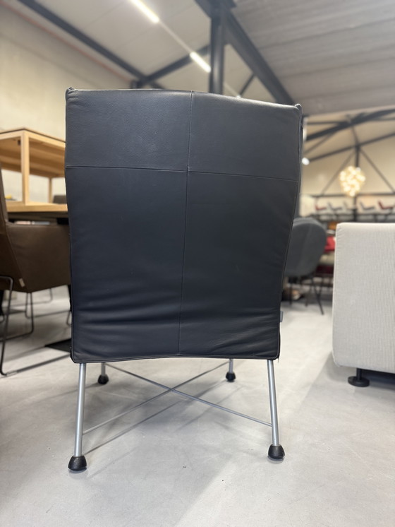 Image 1 of Montis Charly Fauteuil zwart leer 