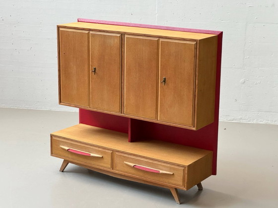 Image 1 of Living room wall unit by Corta Multiform, Switzerland, 1950s