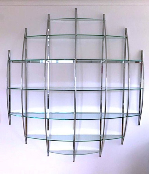 Tyco bookshelf design Manfredo Massironi for Nikol International 1970s