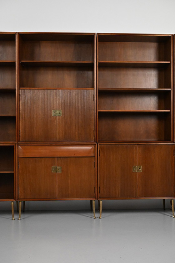 Image 1 of Italiaanse modulaire boekenkast