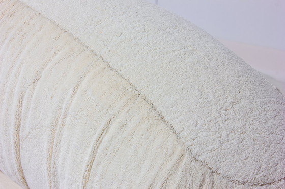 Image 1 of Elegantes sillones italianos en tela color crema, años 70