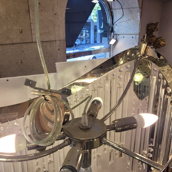 Image 1 of Kandelaber / Kronleuchterkristalle, Hollywood Regency, 90er Jahre - Italien