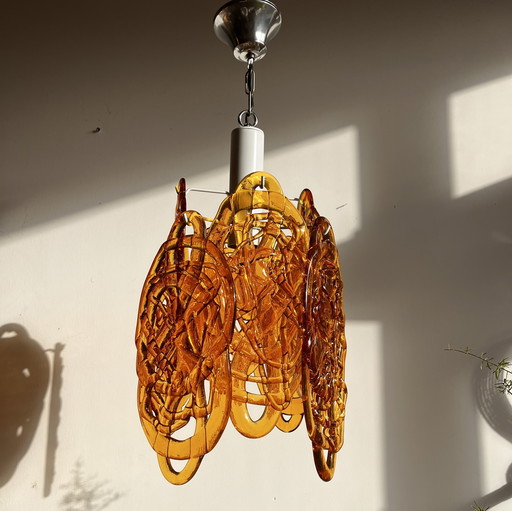 Lampe Vistosi Mazzega de Murano du Mid Century