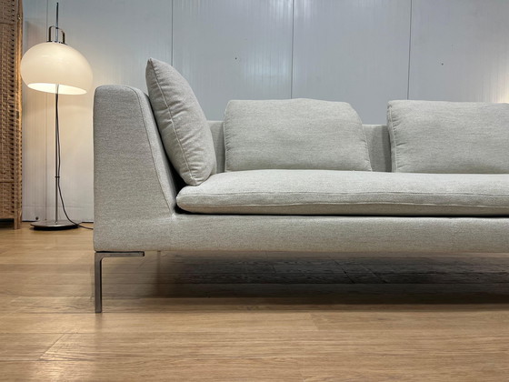 Image 1 of 2x divano letto B&B Italia Charles a 3 posti, recentemente arredato, in ecru