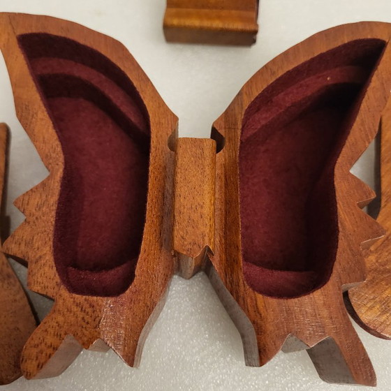 Caja de joyería de madera con rompecabezas de mariposa – Papillon, Objetos decorativos (photo 3 of 8)