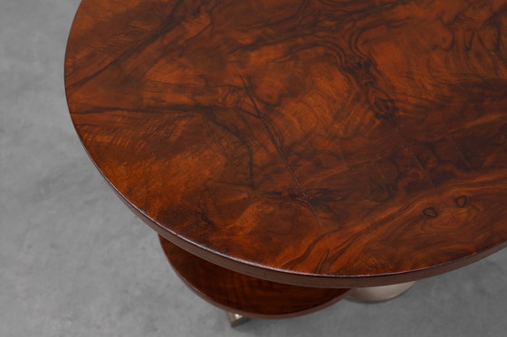 Image 1 of Table d'appoint moderniste Art déco à deux niveaux, France vers 1925