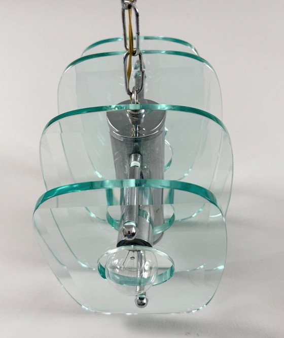 Image 1 of Lámpara colgante/lámpara de techo, Fontana Arte, Italia, década de 1970