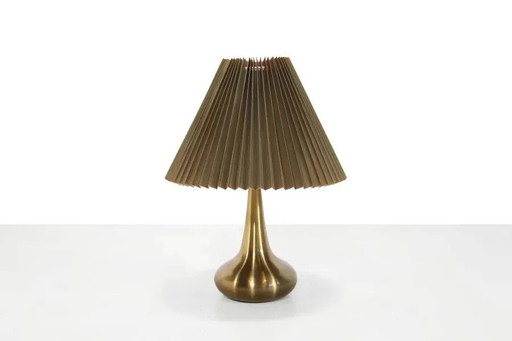 Set of 2 brass Jo Hammerborg Orient table lamps by Fog and Morup – Fog & Mørup, tafellampen, Aluminium, Design (photo 2 of 6)
