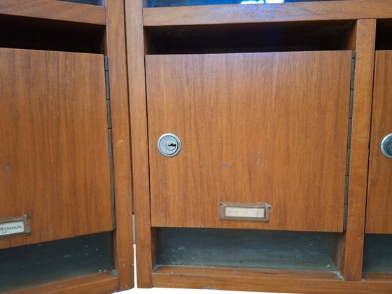 Image 1 of Twee vintage brievenbussen uit de jaren 70 – inclusief restauratie.