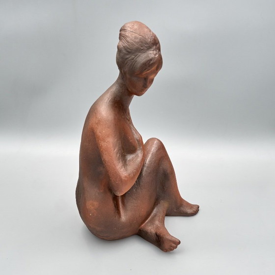 Figura Femminile in Ceramica, 1982, Cecoslovacchia – Sculture (photo 2 of 13)