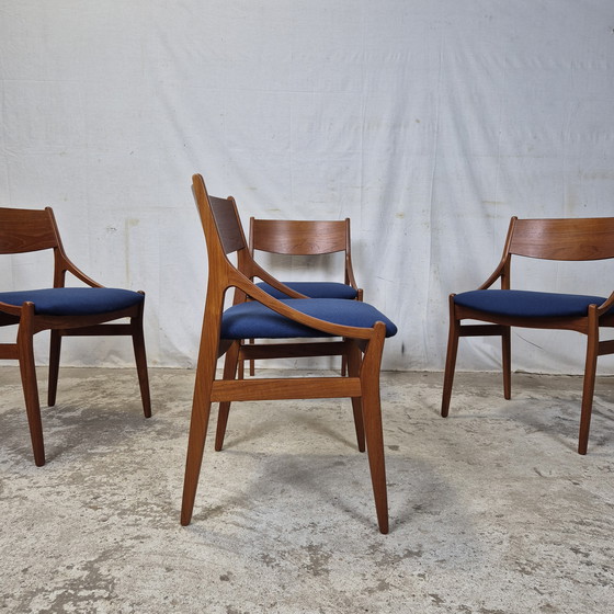 Image 1 of Vestervig Eriksen, vintage 1960s Danish dining chairs