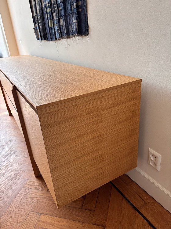 Credenza Bolia Daia, Rovere Oliato, 240 Cm Con Ante E Cassetti – Credenze, Wood (photo 5 of 9)