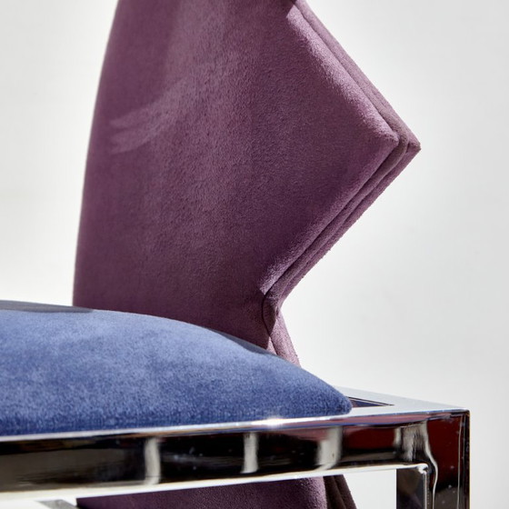 Image 1 of MK10080 Sedie Omaggi di Salvati & Tresoldi per Saporiti Italia, set da 4