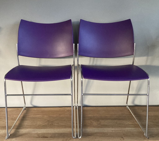 2X Casala Curvy Wire Chair, Sigurd Rothe