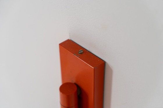 Image 1 of Lámpara de pared “Skala” naranja de Jo Hammerborg para Fog & Mørup (Dinamarca, años 60).