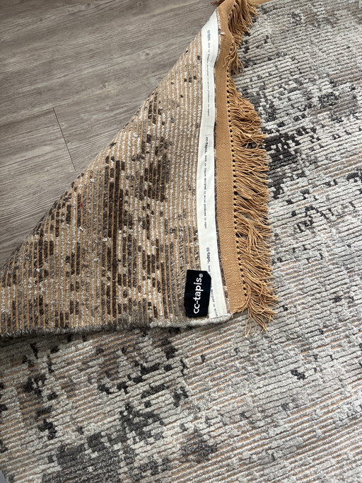 Alfombra de lujo de diseño cc-tapis 160x280 hecha a mano en Nepal