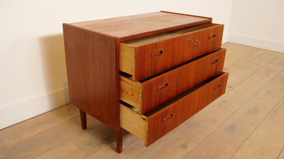 Image 1 of Vintage Danish chest of drawers | Teak | 3 drawers