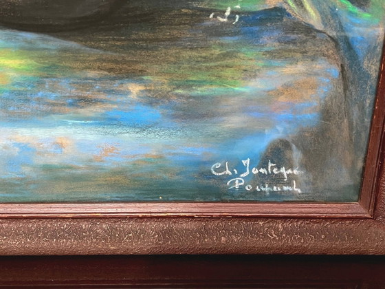 Christine Fonteyne Poupaert ( ) still life with flowers. – Paintings & Drawings, Canvas (photo 5 of 8)