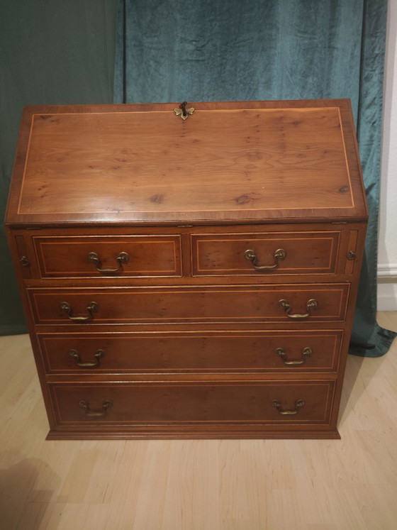 Secrétaire Reprodux – Bureaux, Leather, Wood (photo 6 of 6)