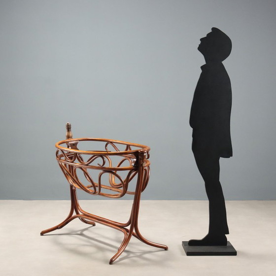 Image 1 of Cuna mecedora de haya