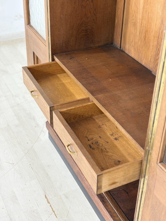 Image 1 of Art Deco kledingkast / Vintage kledingkast / Kledingkast uit de jaren 1920 / Art Deco linnenkast