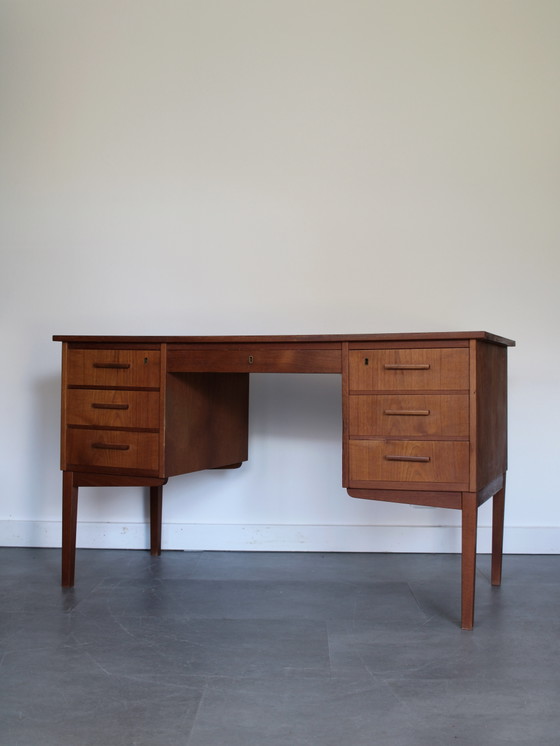 Scrivania Danese Vintage in Teak – Scrivanie, Wood (photo 5 of 12)
