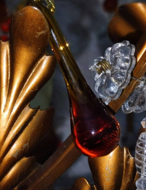 Image 1 of Lámpara de araña de cristal