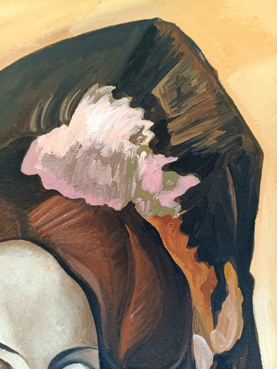 Image 1 of Oil painting on Corot cardboard