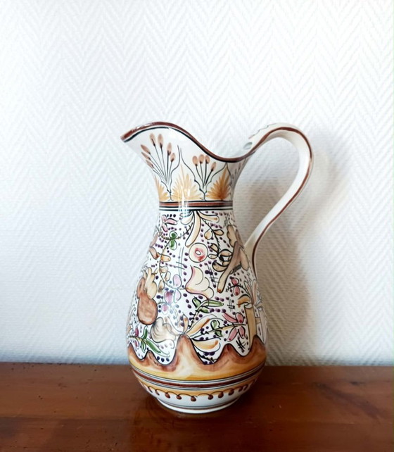 Image 1 of Broc en céramique style Portugal 