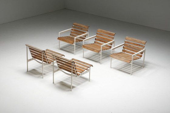 Image 1 of Lounge Chairs by Richard Schultz for Knoll International, USA, 1960s