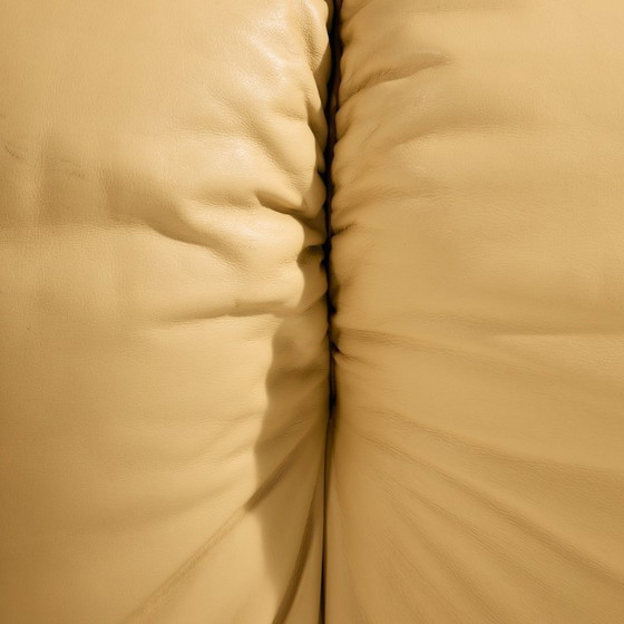 Image 1 of MK11585 Juego de cuero Maralunga de Vico Magistretti para Cassina. Juego de 3